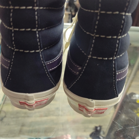 Vans Vault OG Sk8-Hi LX Shale/Purple Velvet VN0A4BVB20T Size 9 Men Wo 10.5 NEW - Picture 4 of 5